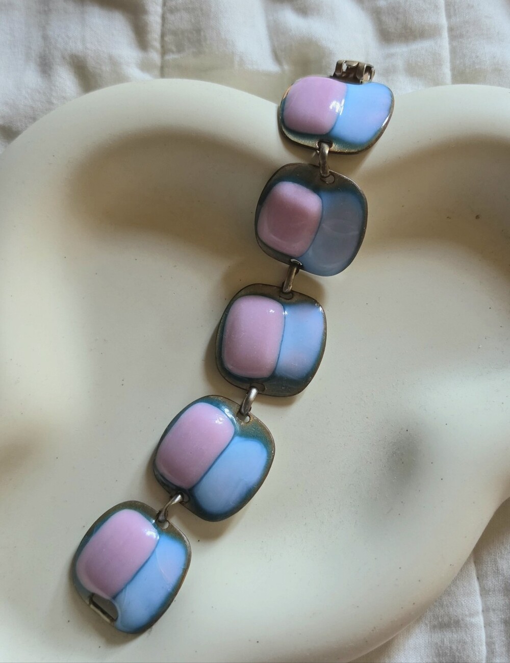 Kay Denning Vintage Enamel Bracelet